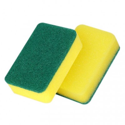 Daily Necessity Kitchen Dish Scrubber Eco Kitchen Sponge Scrub With Scouring Pad