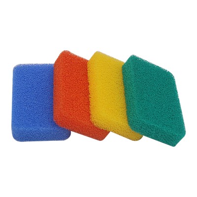 Various Colors Eco Friendly Best Kitchen Cleaning Antimicrobial Kitchen Silicone Sponges